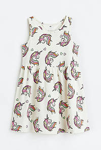 Літнє плаття  біле принт My little Pony H&M 98/104, 110/116, 122/128, 134/140см
