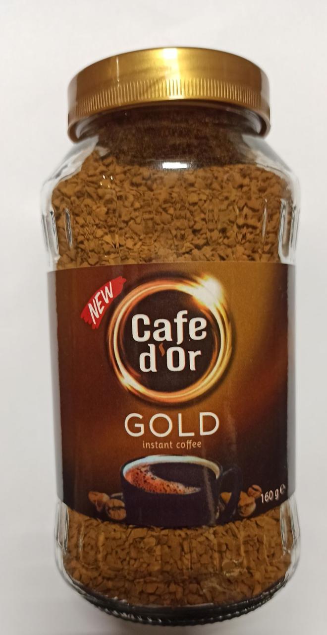 Розчинна кава Cafe d`Or Gold 160 г (банка)