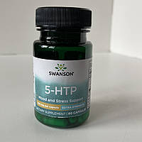 Swanson 5-HTP (гідрокситриптофан), 100 мг, 60 капсул