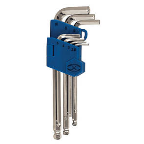 Набір шестигранників подовжених, у пластиковій кассеті, 7 шт.