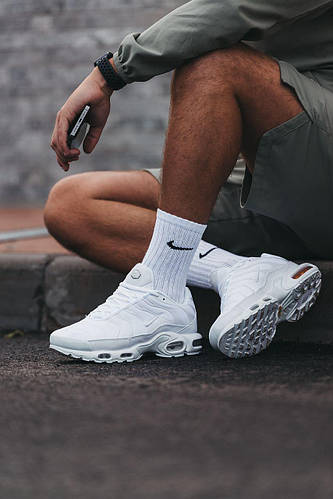 Nike triple white air max sales