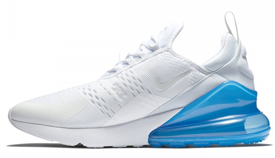 Air 270 blue store and white