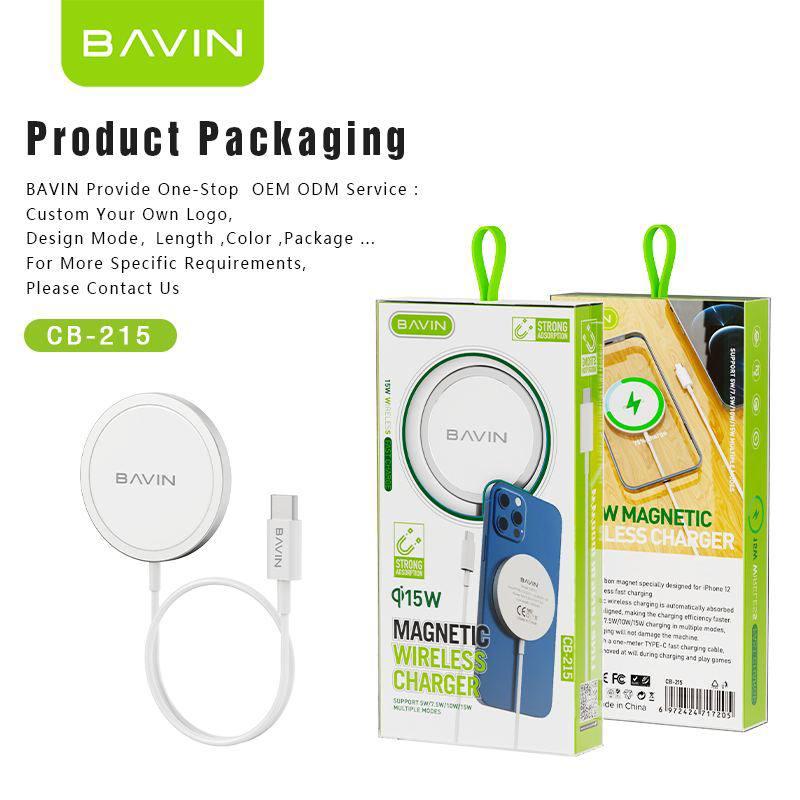 Зарядка MagSafe BAVIN CB215 Qi