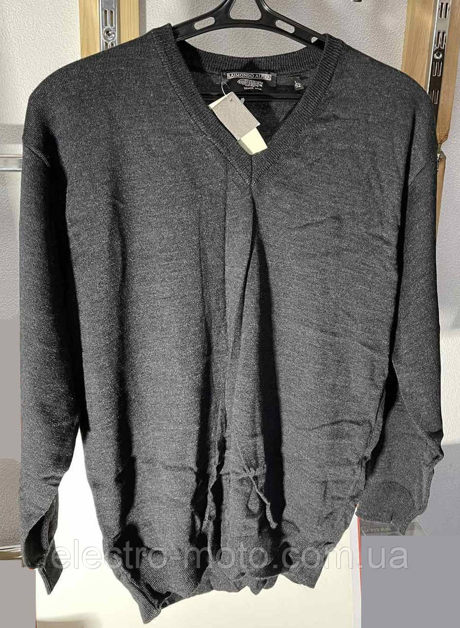 Пуловер чоловічий напіввовняний Raimondo Alfieri з V-подібним вирізом