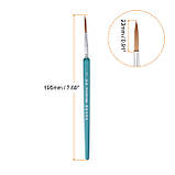 Пензлик тонкий для малювання № 7, фото 2