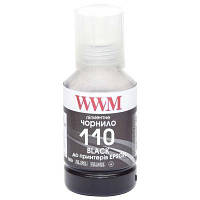 Чернила WWM Epson M1100/M1120/M1140/M2140/M3140/M3170, Black Pigment, 140 г (E110BP) (код 1012429)