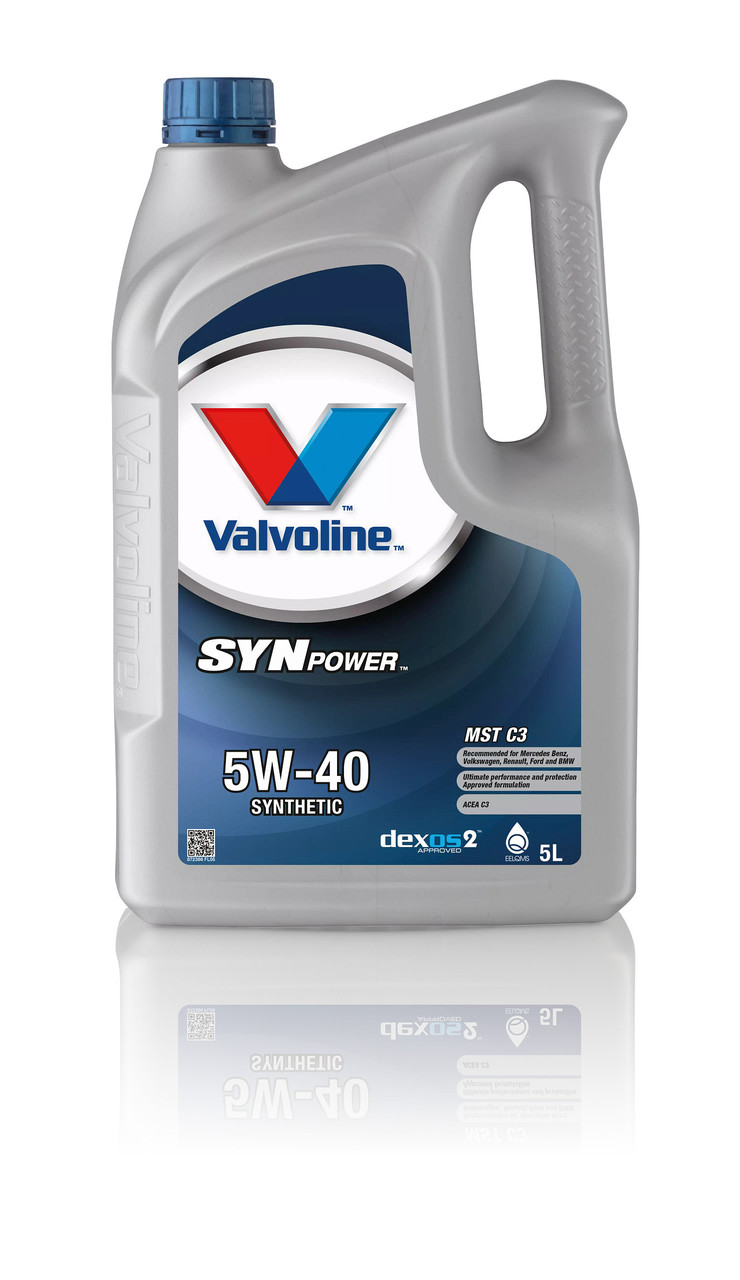 Олива моторна VALVOLINE SYNPOWER MST C3 5W40 5л SW