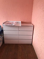 Комод сповивальний 8 ящиків із пеленатором