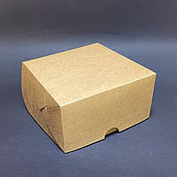 Коробка з крафт картону 170х170х90 мм (100шт)