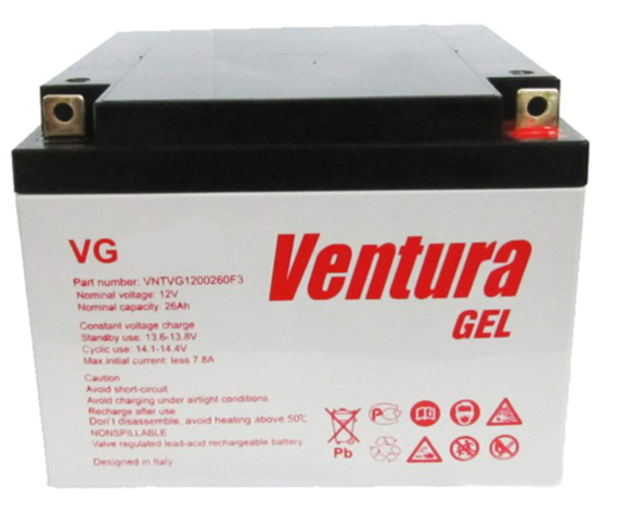 АКУМУЛЯТОР VENTURA VG 12-26 GEL