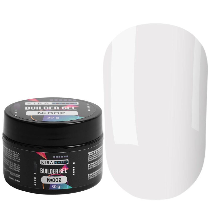 Гель для нігтів Kira Nails Builder Gel 002, 30 г