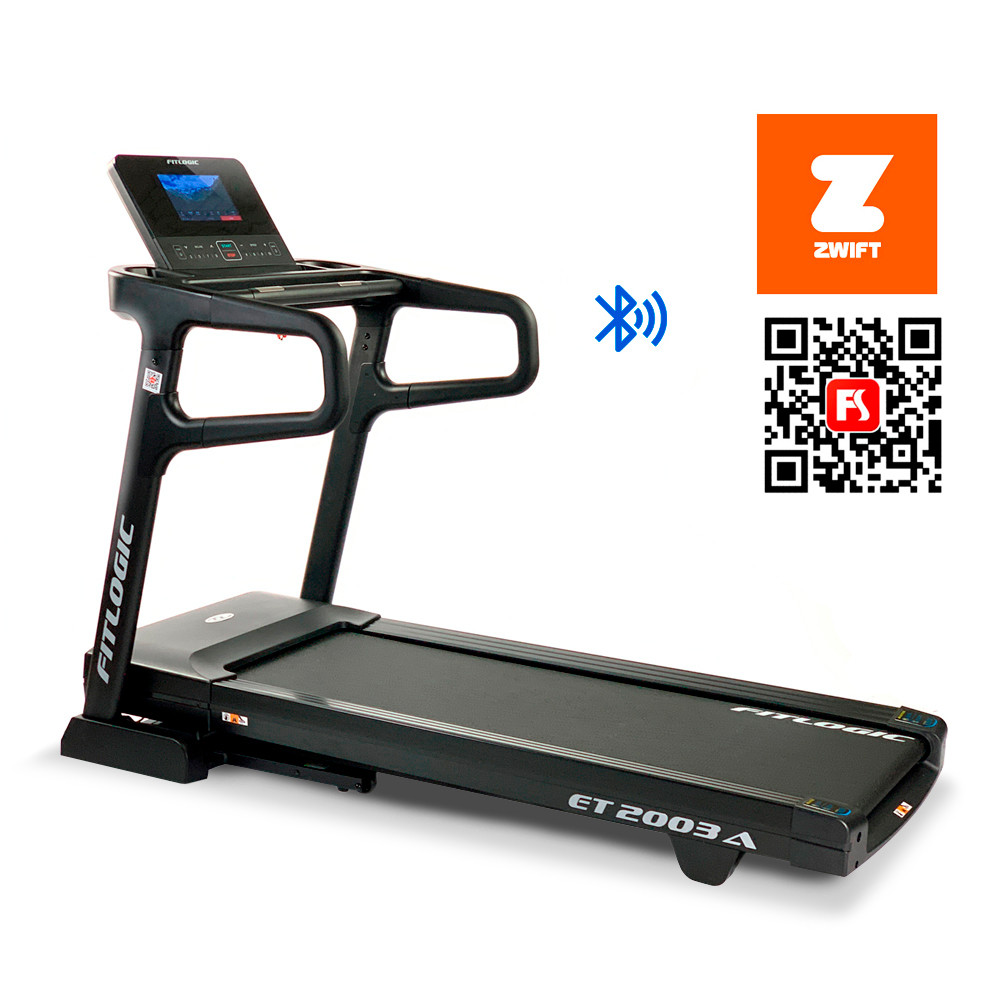 Бігова доріжка Fitlogic ET-2003A для дому. До 130 кг. Двигун 4 л. з. З программами