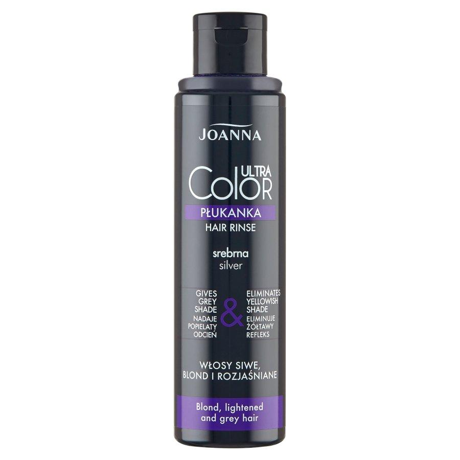 Сріблястий ополіскувач для освітленого волосся Joanna Ultra Color System Silver Rinse for blonde hair 150