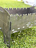 Мангал розкладний на 8 шампурів "Розбірний", фото 4