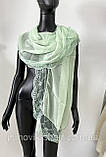 Легкий шикарний шарф Вуаль, фото 2