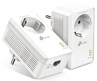 TP-Link Адаптер Powerline TL-PA7017PKIT 2PK AV1000 1xGE розетка Baumar - Знак Качества