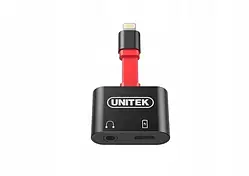 Розгалужувач для навушників 3,5 мм і зарядки Unitek (M1103A)