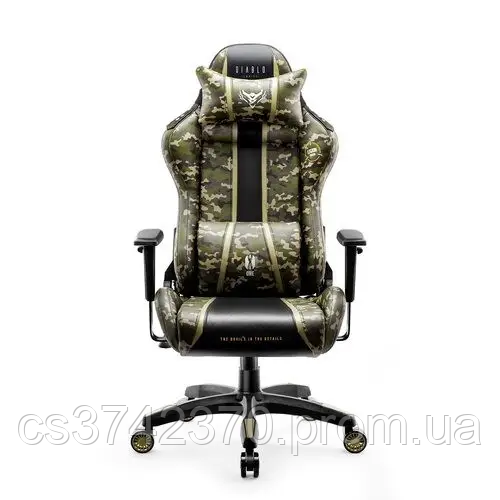 Геймерское кресло Diablo Chairs X-One 2.0 Normal Size камуфляж эко-кожа (X-ONECZNIE20C) - фото 7 - id-p1868133286
