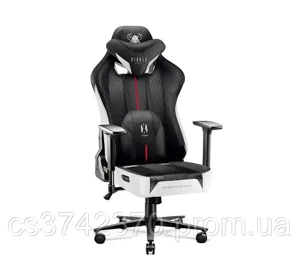 Компьютерное кресло Diablo Chairs X-Player 2.0 Normal Size черное ткань (X-PLAYER2.0CZE) - фото 5 - id-p1868133291