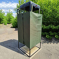 Душ літній дачний вуличний розбірний душ для дачі вулиці (бак 100 л і пвх тканина) AB