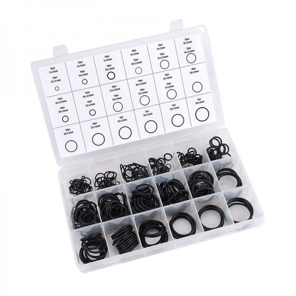Набір кілець О-типу гум.з/орг.350 шт. TC