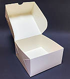 Коробка з білого картону 170х170х90 мм (100шт), фото 2
