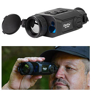 Тепловізор з далекоміром NiteHog Gecko 35 Pro | Високоточний тепловізійний монокуляр для нічного спостереження
