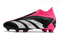 Бутсы Adidas Predator Accuracy+ FG Black/pink 44(28см)