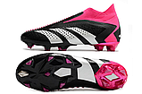 Adidas Predator Accuracy+ FG Black/pink, фото 6