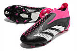 Adidas Predator Accuracy+ FG Black/pink, фото 4
