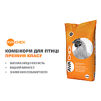 Корм готовый комбикорм стартовый для бройлеров AVA CHICK BH S в гранулах. Мешок 25 кг