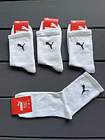 Чоловічі високі шкарпетки, набір Puma 6 пар у подарунковій упаковці, преміум якість !, фото 2