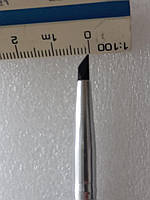 Кисть силиконовая, мягкая, для лепки и растушевки одна штука. Размер 3 мм.*5мм. №1 р
