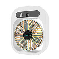Міні-вентилятор із зволоженням повітря портативний USB настільний (8162)