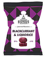 Леденцы Bonds of London Blackcurrant & Liquorice Смородина Лакрица 120g