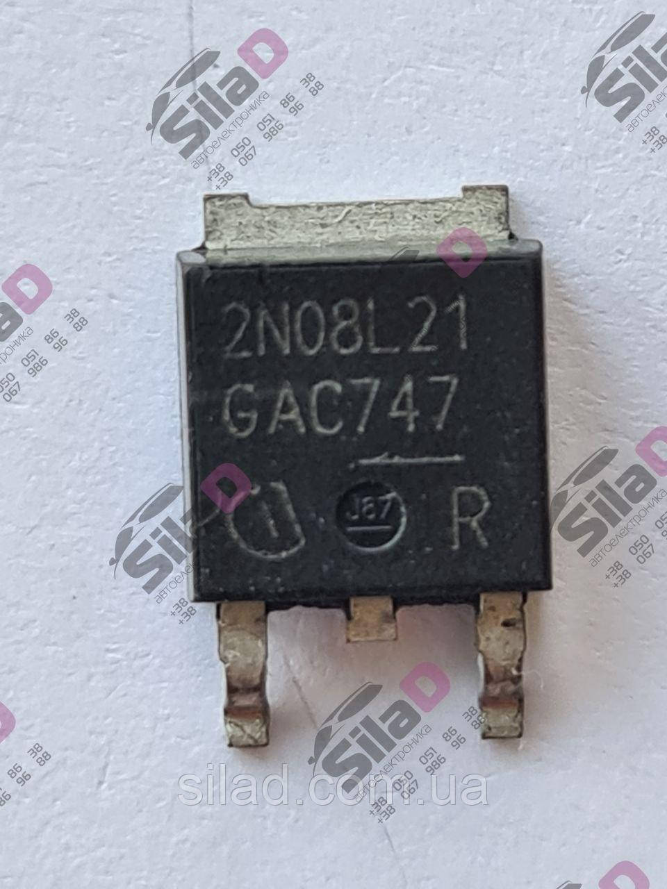 Транзистор IPD30N08S2L-21 marking 2N08L21 Infineon корпус TO252, фото 1