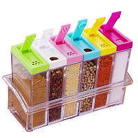 Набор контейнеров для специй Seasoning six-piec set EL0227