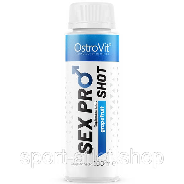 Натуральна добавка OstroVit Sex Pro Shot for Men, 100 мл Грейпфрут