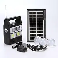 Система солнечного освещения фонарь с радио GDPLUS GD-8216 EL0227