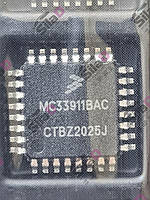 Мікросхема MC33911BAC NXP корпус LQFP32