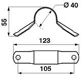 Кріплення мотовила металеве Z32191 John deere, фото 3