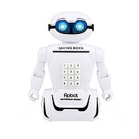 Детская копилка сейф большая с кодовым замком Robot Piggy Bank EL0227