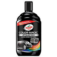 Цветной полироль с воском Turtle Wax Color Magic Jet Black 500 мл Черный (52708)