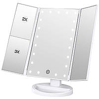 Зеркало для макияжа с LED подсветкой Superstar Magnifying Mirror EL0227