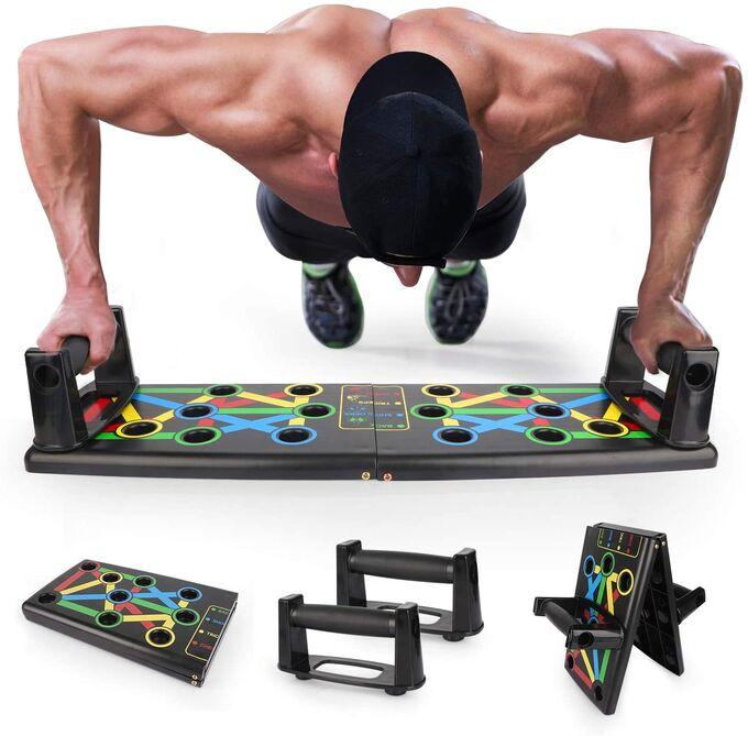 Платформа Functional Push Up тренажер для віджимань дошка 14в1 EL0227, фото 1