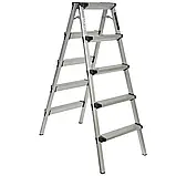 Драбина алюмінієва двостороння Кентавр 5Д, фото 4