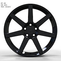 Литые диски WS Forged WS1245 R19 W8 PCD5x114.3 ET40 DIA60.1 (gloss black)