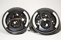 Светодиодная фара 70Вт Нива, УАЗ 469, ВАЗ 2101, 2121, FJ Cruiser, мотоцикл, мото 7 дюймов, фото 3