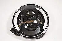 Светодиодная фара 70Вт Нива, УАЗ 469, ВАЗ 2101, 2121, FJ Cruiser, мотоцикл, мото 7 дюймов, фото 2