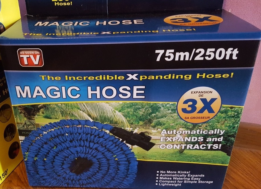 Шланг Magic Hose 75 метрів з розпилювачем. Шланг для поливу X-Hose EL0227